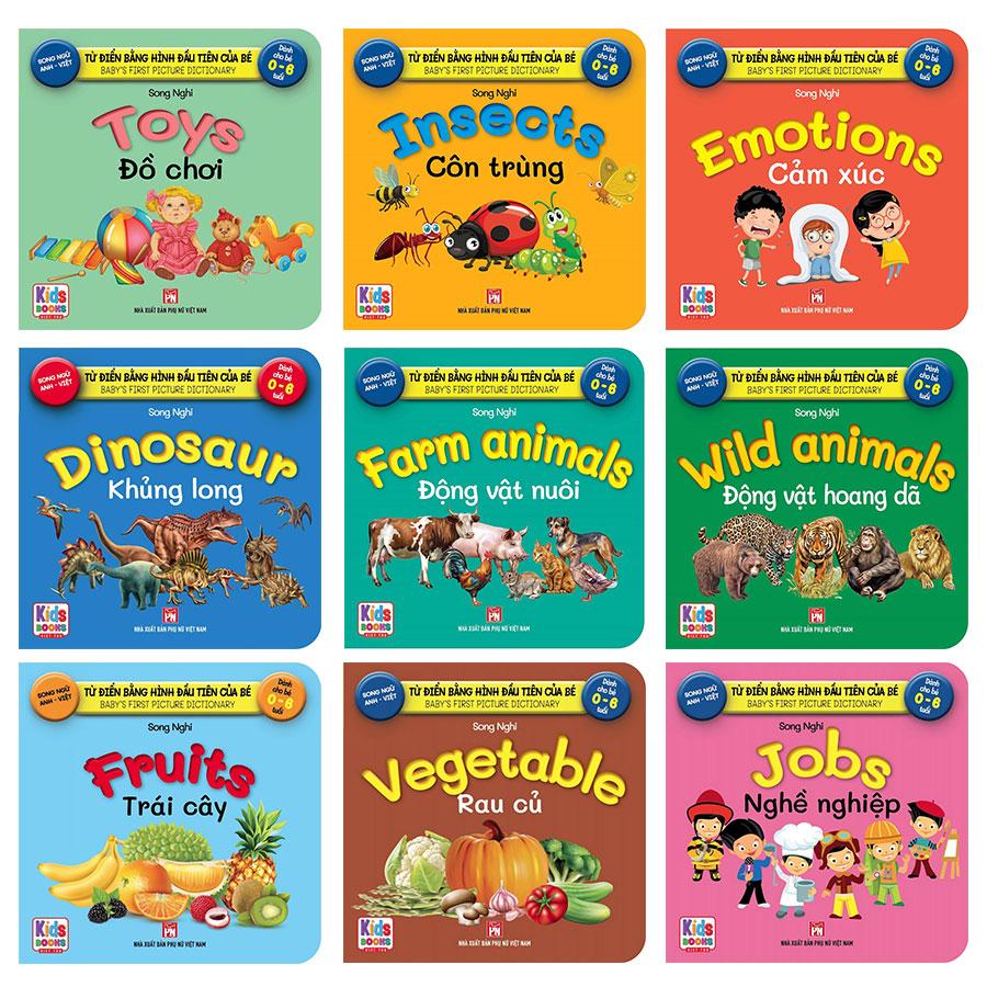 Combo Baby's First Picture Dictionary - Từ Điển Bằng Hình Đầu Tiên Của Bé