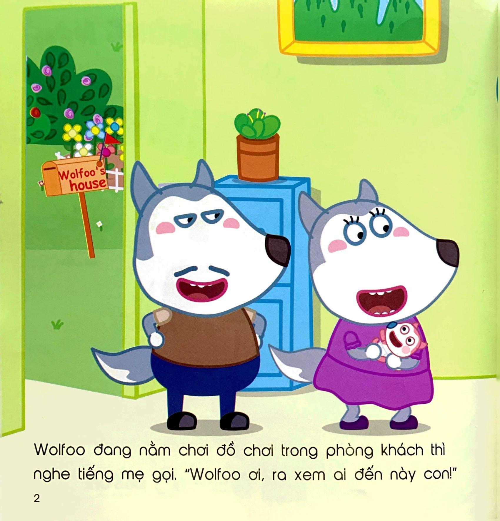 Combo Sách Wolfoo EQ - Vì Sao Tớ Không Nên (Bộ 4 Cuốn)