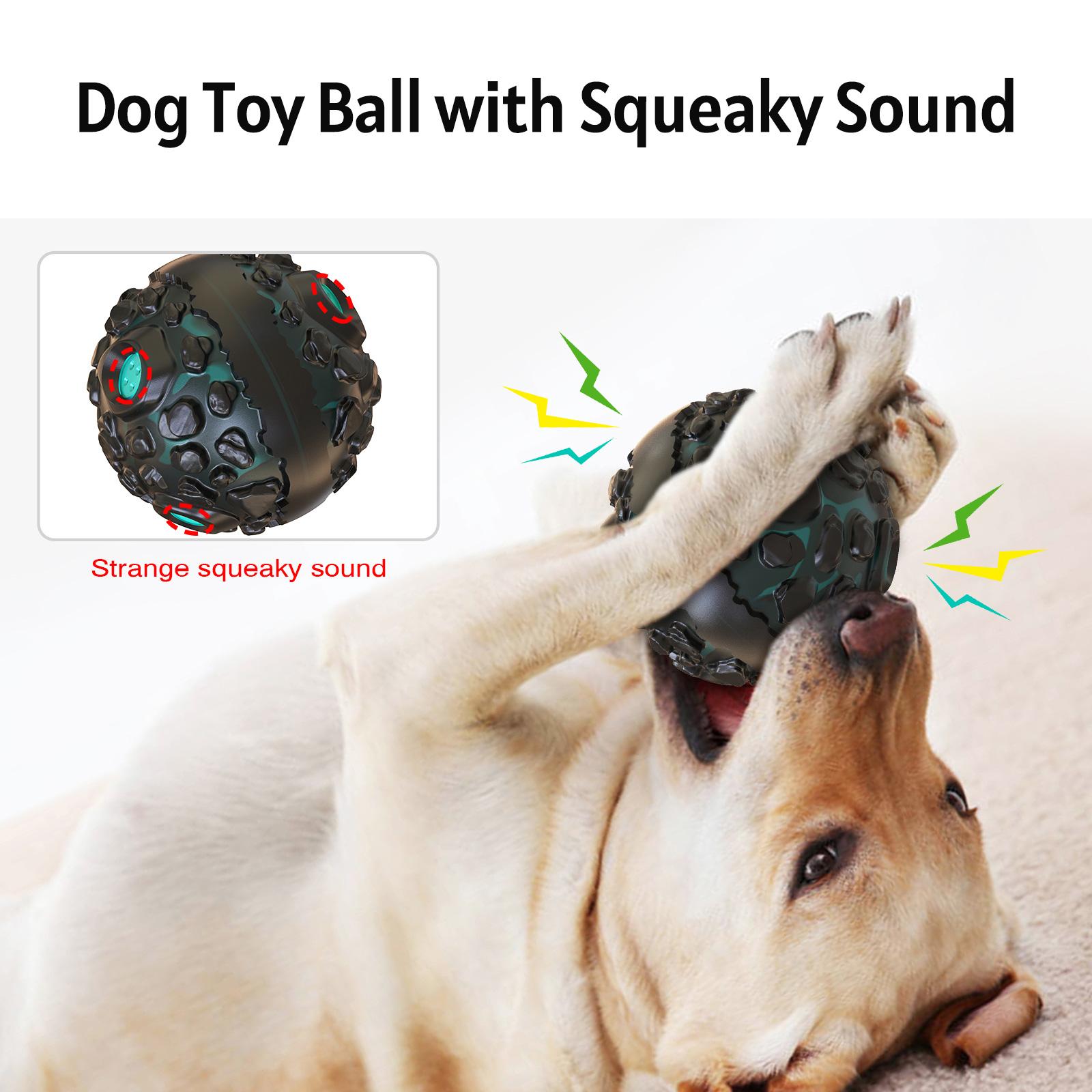Bóng Đồ Chơi Nhai Gặm Làm Sạch Răng Cho Chó Squeaky Dog Toy Ball