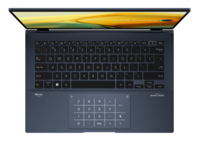 Laptop Asus Zenbook 14 UX3402ZA KM218W (I5-1240P | 8GB | 512GB PCIE | 14&quot; 2.8K OLED | WIN11 | XANH | TÚI) - Hàng Chính Hãng