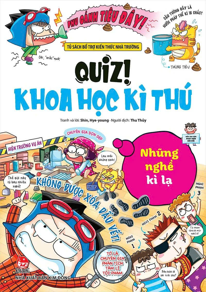 Quiz! Khoa học kì thú: Những nghề kì lạ