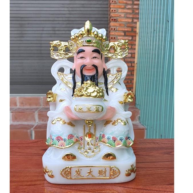 Tượng Thần Tiên Chiêu Tài Lộc 8 inch cao 20 cm nặng 3kg đẹp bền