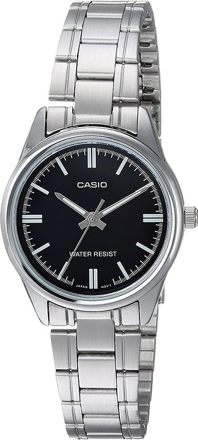 Đồng Hồ Nữ Dây Thép Casio LTP-V005D-1AUDF (27mm) - Bạc