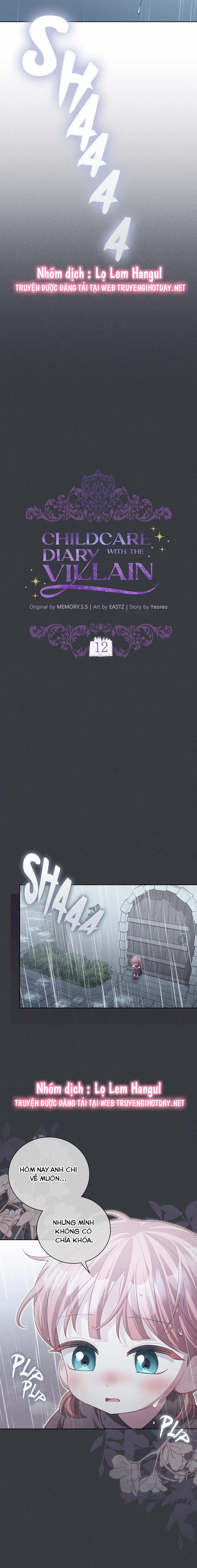 nhật ký chăm sóc đứa trẻ của nhân vật phản diện chapter 12 3