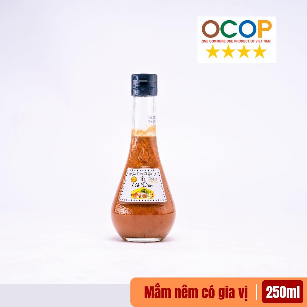 [ OCOP] Chai Mắm Nêm Có Gia Vị Đậm Đà Truyền Thống 250ml  (100% Nguyên Liệu Tự Nhiên - Mắm Nêm Cá Đen Phan Thiết)