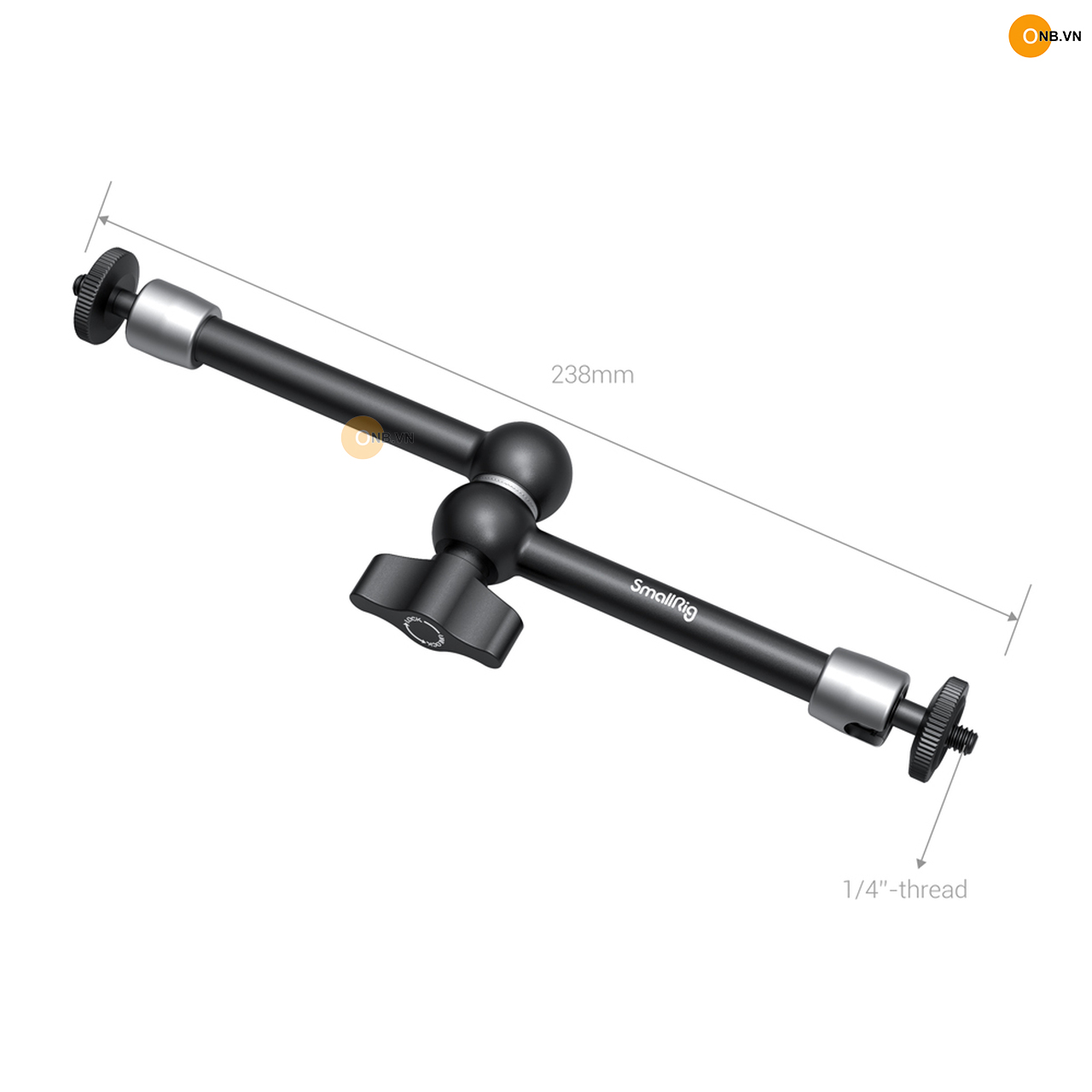 SmallRig Articulating Arm 24cm code 2066 - Khớp nối gắn phụ kiện màn hình Monitor