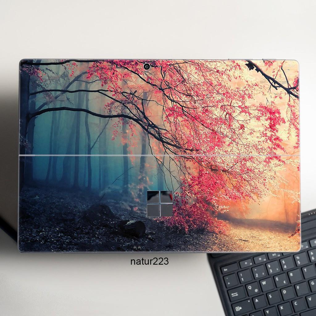 Skin dán hình thiên nhiên x08 cho Surface 3 2015; Go, Go 2, Go 3; Pro 2 3 4 5 6 7 8 X