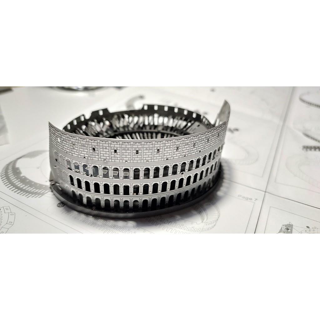 Mô Hình Lắp Ráp 3d Đấu Trường La Mã Colosseum - Rome