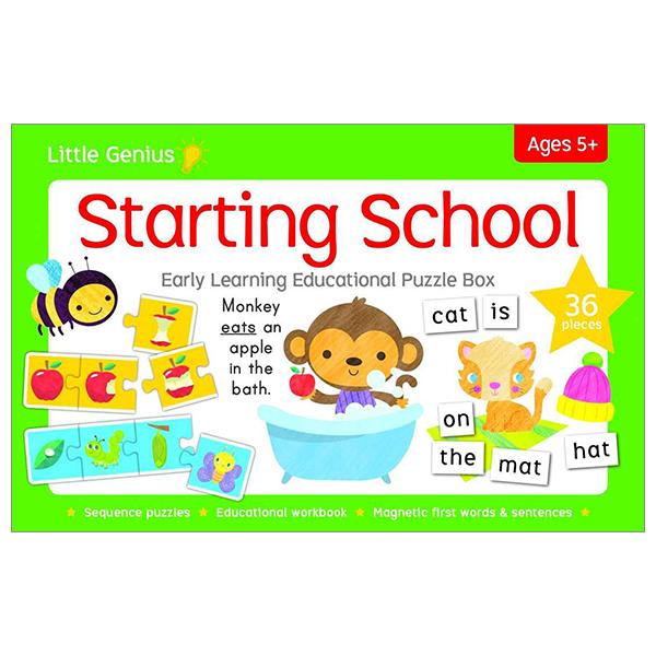 Little Genius: Starting School Early Learning Educational Puzzle Box