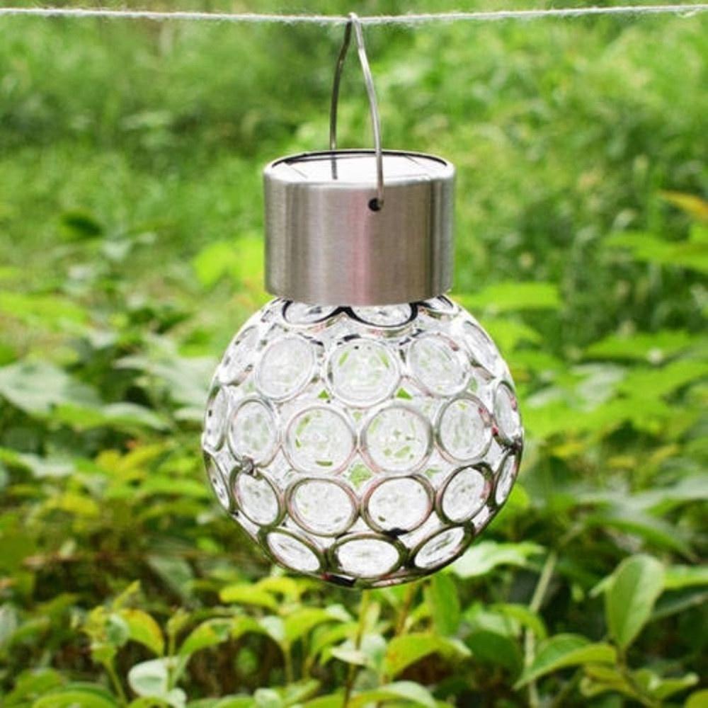 Quả cầu đổi màu năng lượng mặt trời, Trang trí công viên, biệt thự, sân, vườn, trong nhà, quán cà phê tạo không gian đẹp