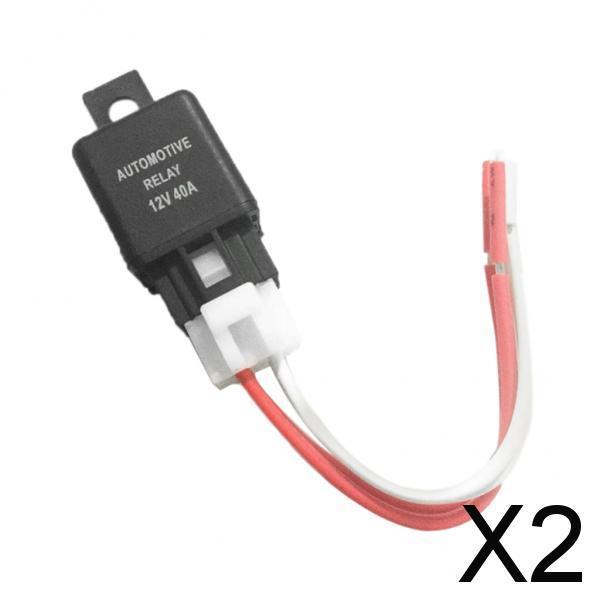 2x12V 40A 4Pin Automotive Changeover Switch Relay for Universal Car Motorcycle