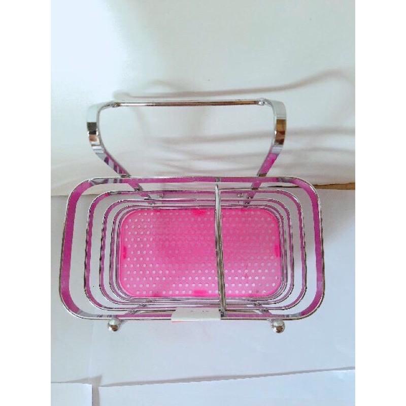 Ống cắm đũa thìa inox 2 ngăn 1153