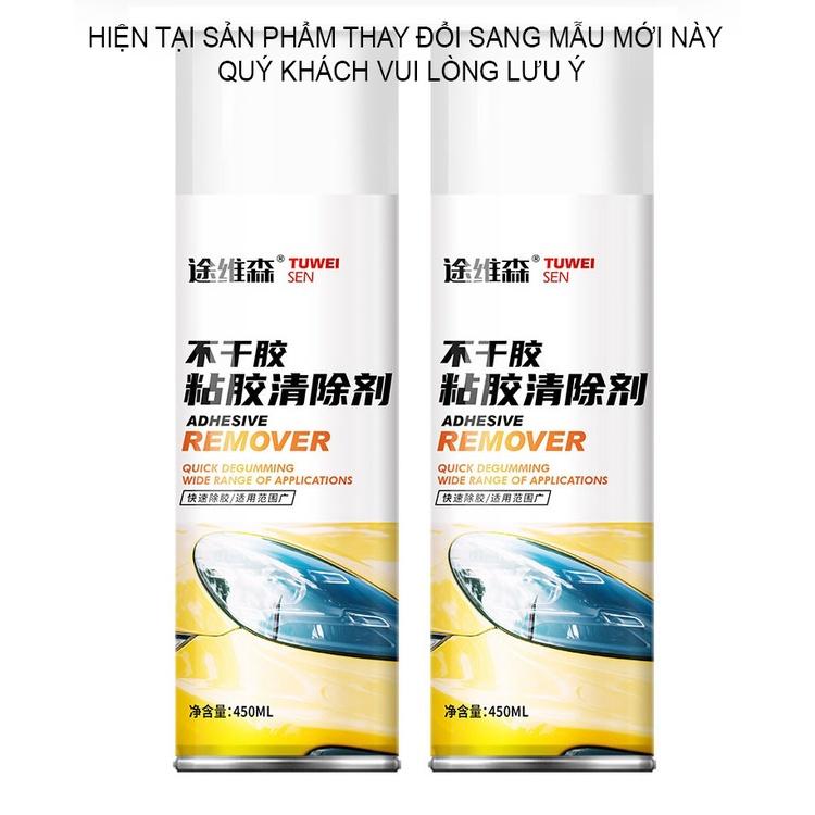 Chai Xịt Tẩy Keo Dính Đa Năng Trên Mọi Bề Mặt Nian Run 450ml