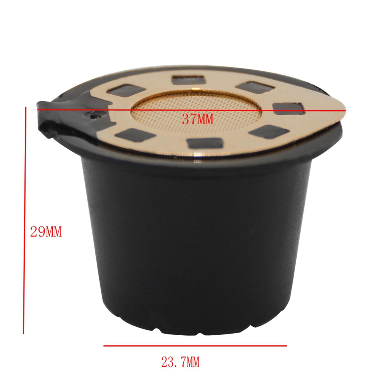 6Pcs Coffee Capsules Filters for Food Grade Eco-Friendly