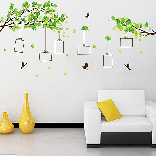 Decal Dán Tường Cành Treo Ảnh DCX023
