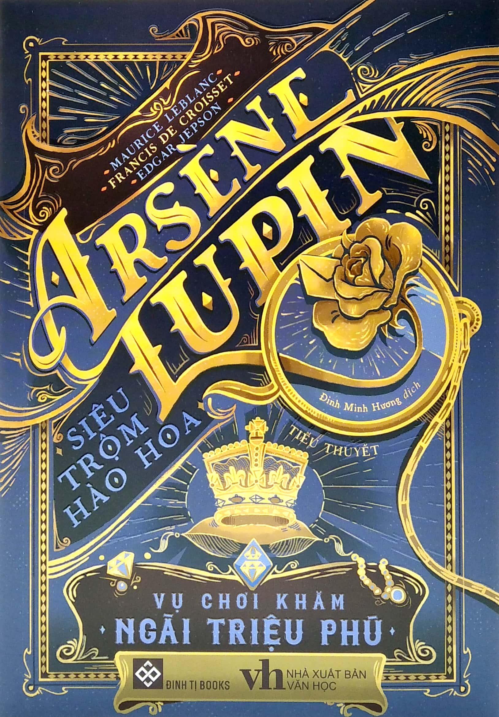 Bộ Arsène Lupin - Siêu Trộm Hào Hoa (Bộ 5 Cuốn)