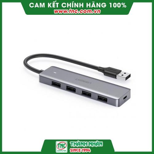 Bộ chuyển USB 3.0 4 Port Ugreen 50985-Hàng chính hãng.