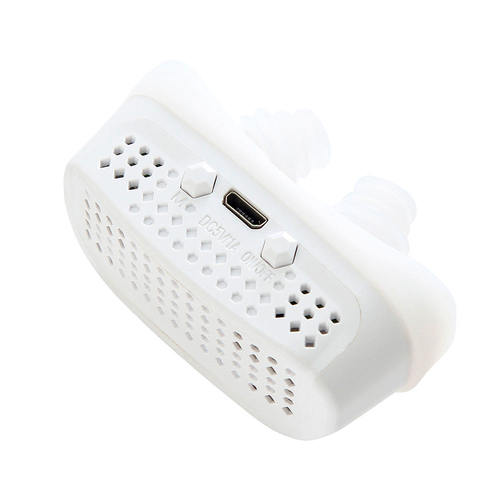 Thiết bị chống ngáy ngủ điện tử với Bộ lọc PM2.5, cải thiện chất lượng không khí,Silicone mềm, thoải mái được thiết kế để cố định trong lỗ mũi