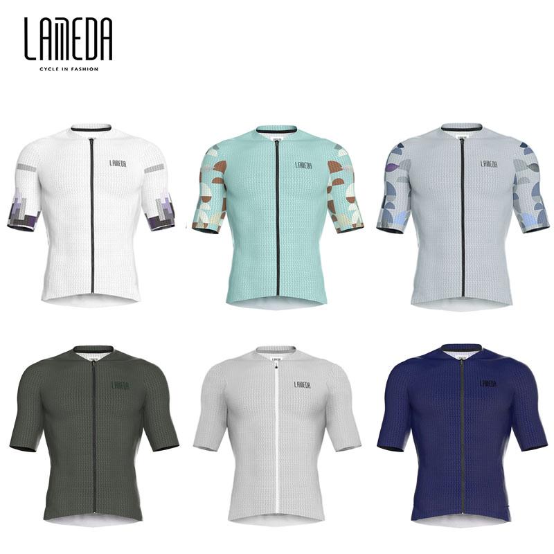 Lameda Mùa Hè Đi Xe Đạp Quần Áo Nhanh Khô Thoáng Khí Nam Xe Đạp Ngắn Tay Đường Xe Đạp Xe Đạp Áo Color: 1 Size: XL