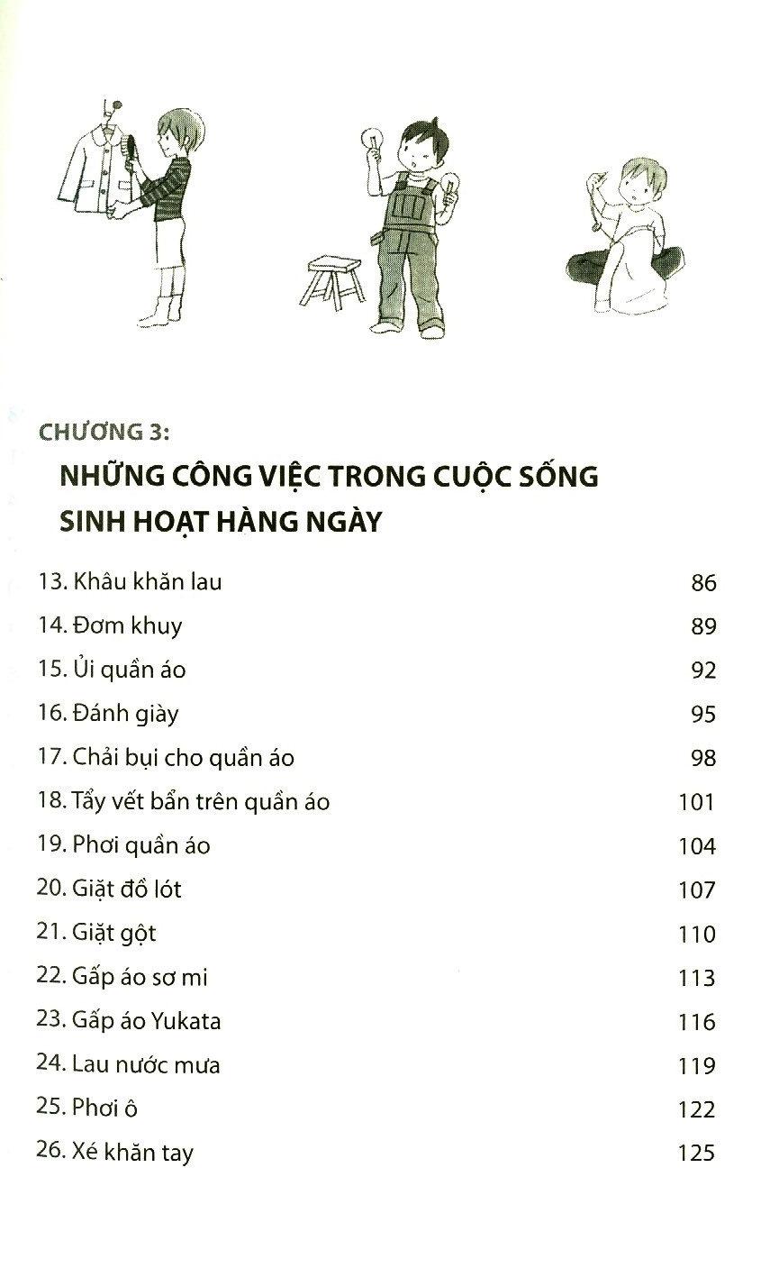 Sách Nghệ Thuật Dạy Con Làm Việc Nhà Của Người Nhật (Tập 2) - ảnh 4