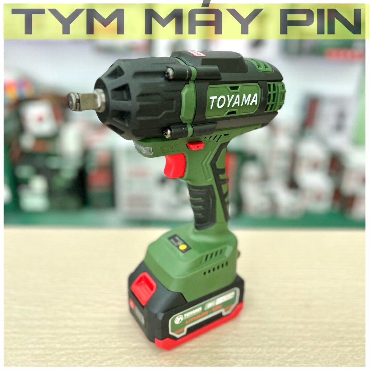 Bộ máy siết bulong pin Toyama B-5