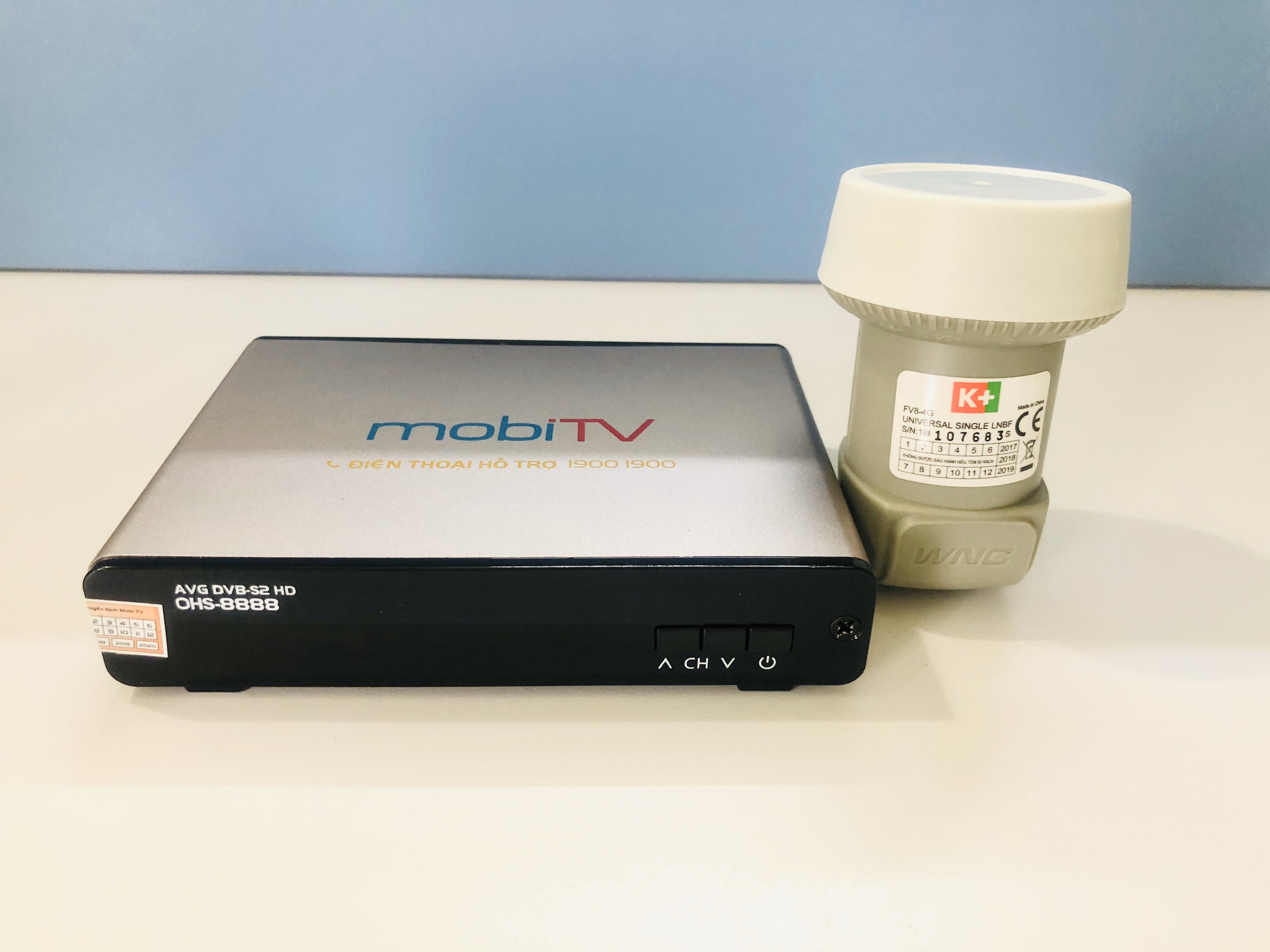 đầu thu DVB S2 truyền hình vệ tinh mobitv ,LNB HÀNG CHÍNH HÃNG