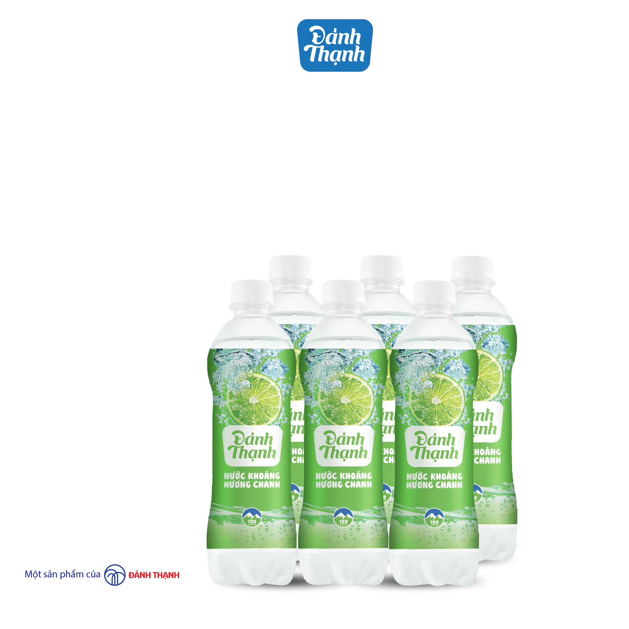 Thùng 24 chai Nước Khoáng Thiên Nhiên Có Ga Đảnh Thạnh Khoáng Chanh 430ml (Đảnh Thạnh Ngọt)