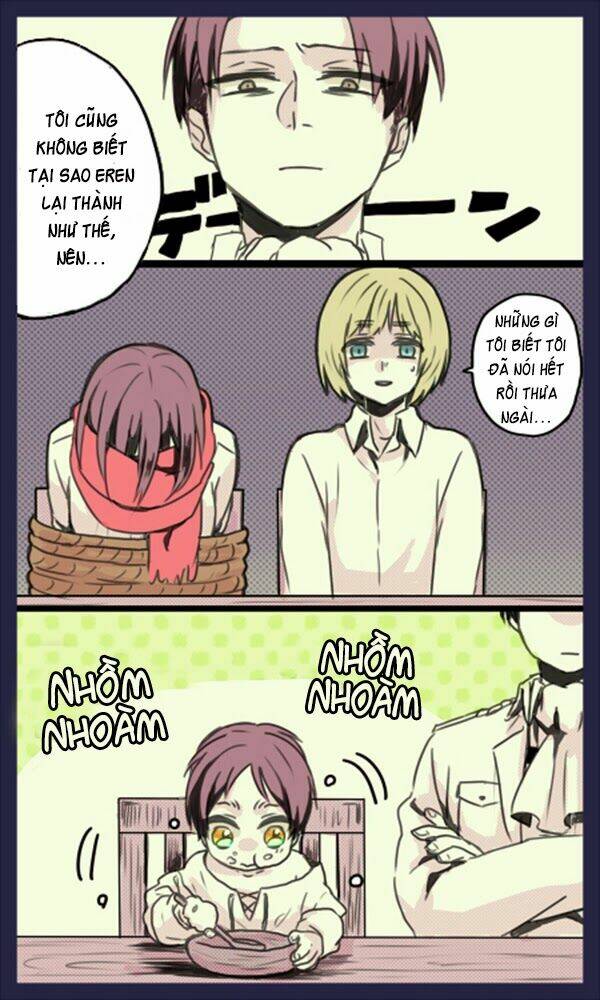 tấn công người khổng lồ - doujinshi eren x mikasa chapter 46 3