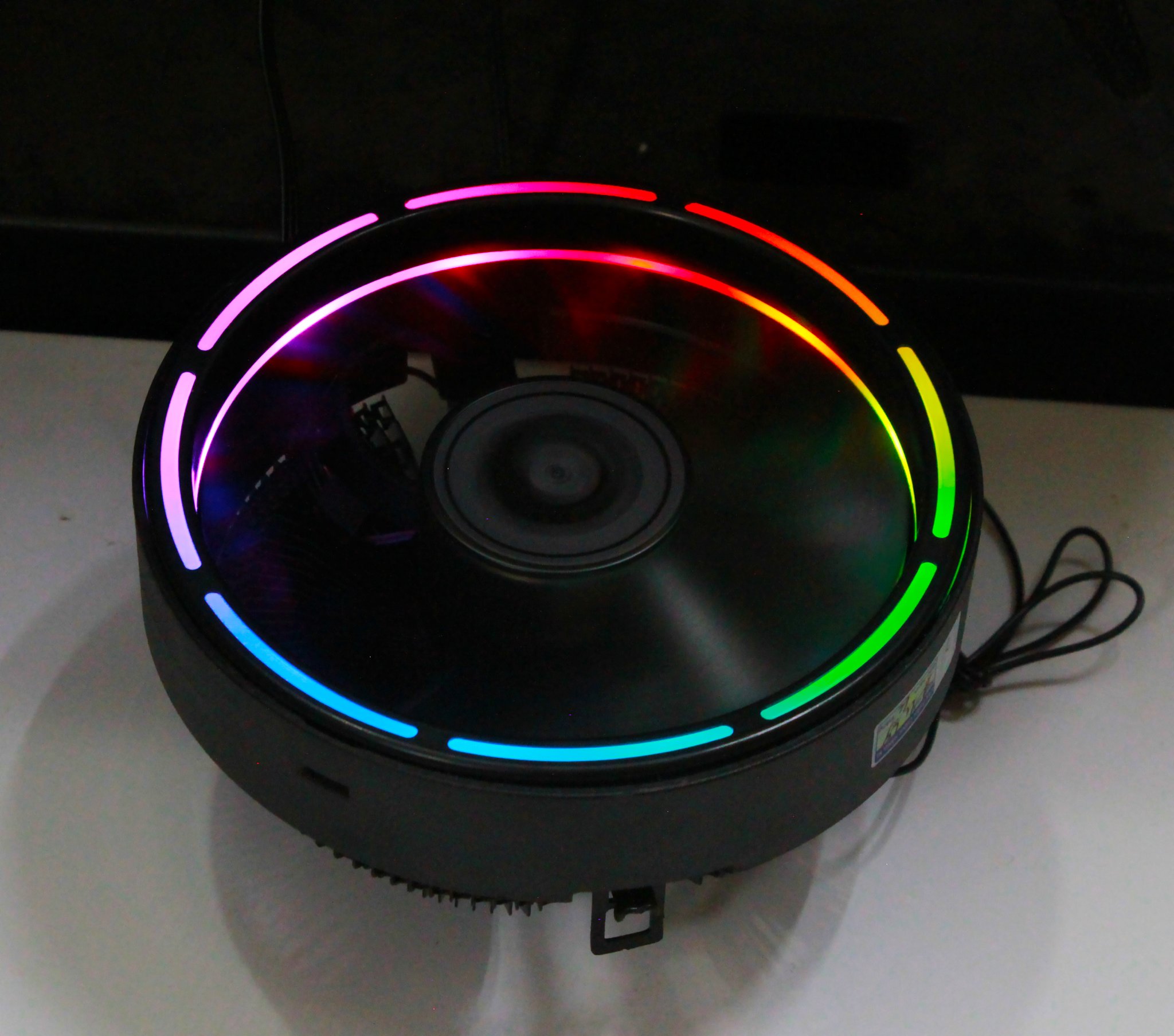 Fan Tản Nhiệt CPU II, Led RGB 16 Triệu Màu, 366 Hiệu Ứng - Tự Động Đổi Màu Không Cần Hub-CPU5