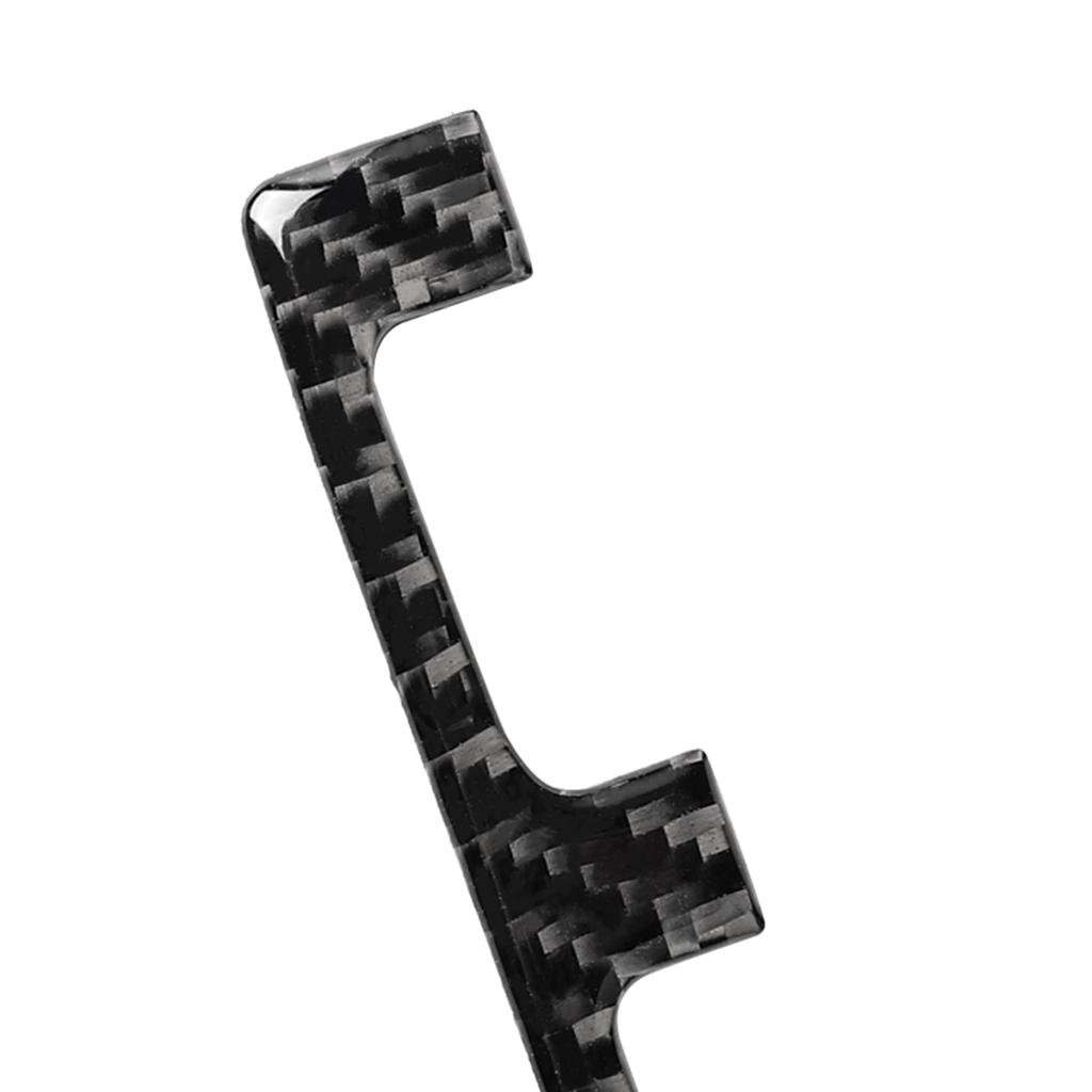 Middle Carbon Fiber Center Console Trim Sticker for E46 3 Series