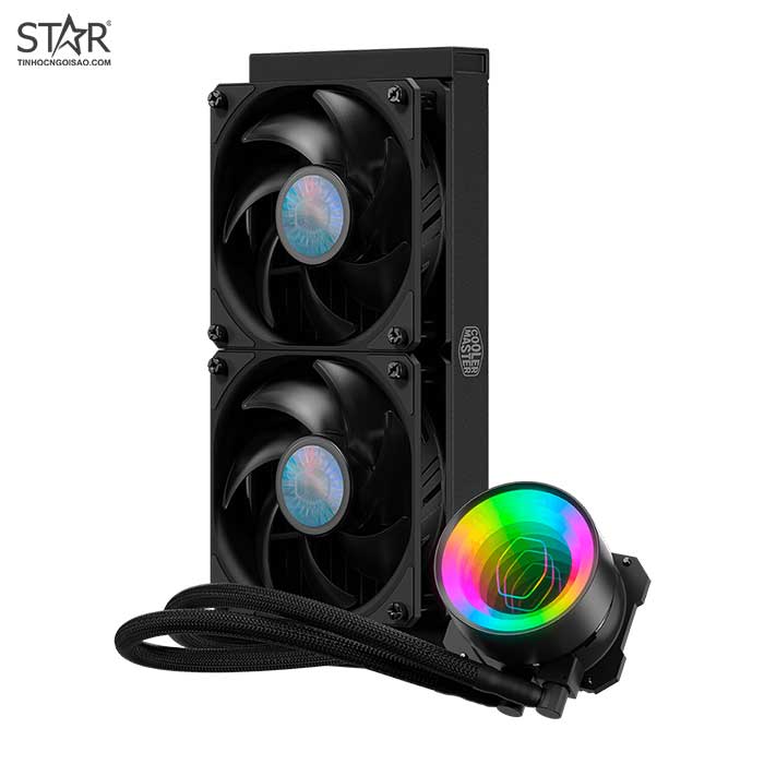 Tản nhiệt Cooler Master MasterLiQuid ML240 Mirror - Hàng chính hãng