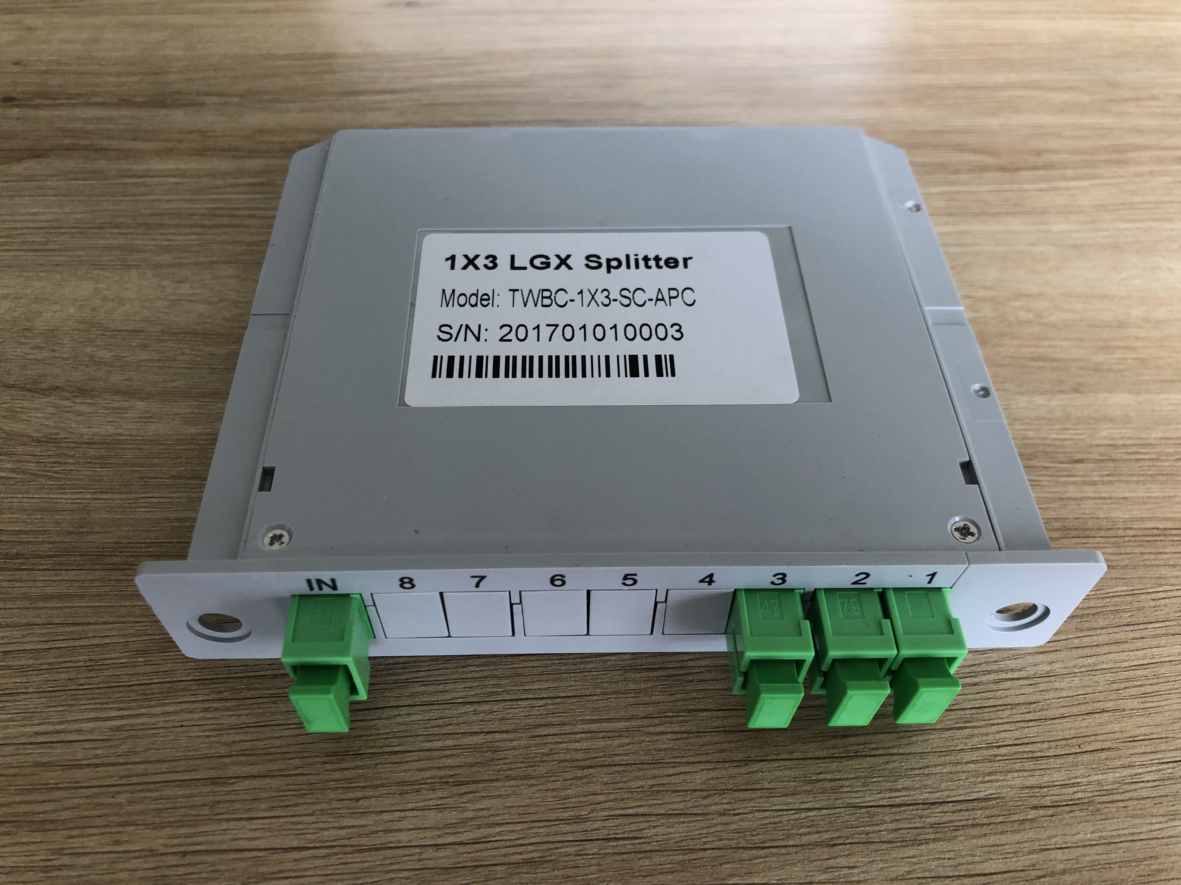 Chia quang 1X3  SC/APC dạng LGX Module