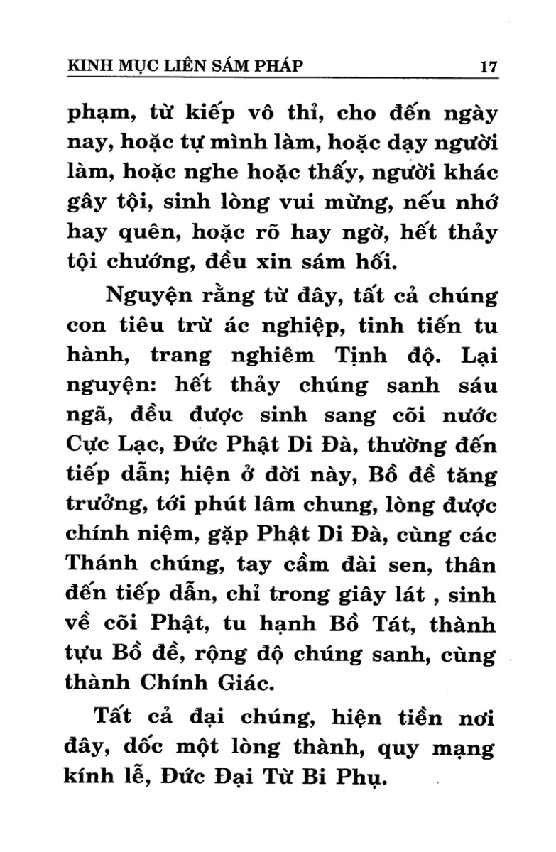 	Kinh Mục Liên Sám Pháp _QB