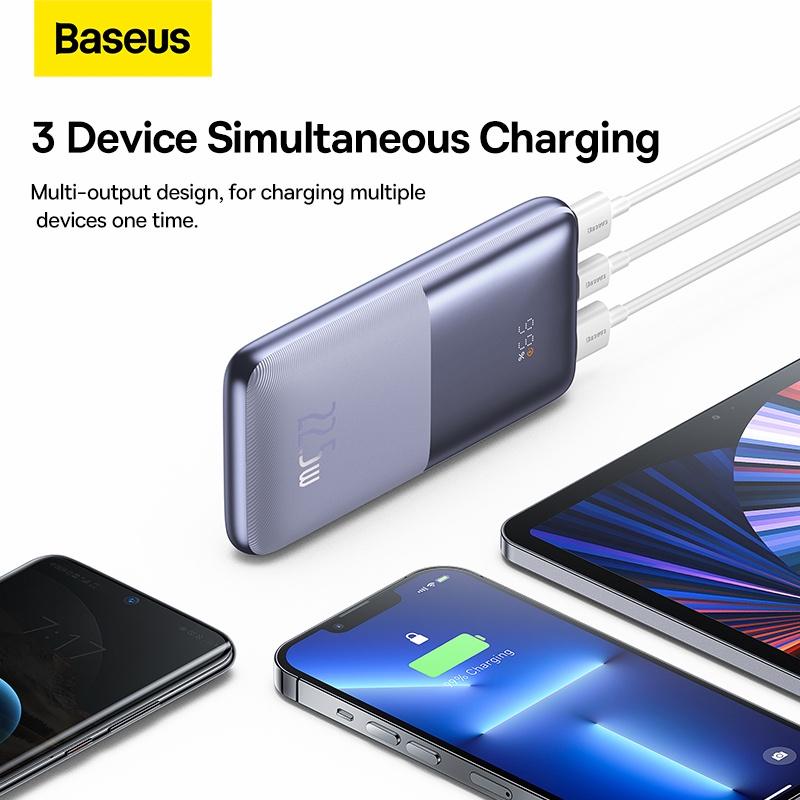 Sạc Dự Phòng Baseus Bipow Pro Digital Display Fast Charge Power Bank 10000mAh 20W/22.5W - Hàng chính hãng