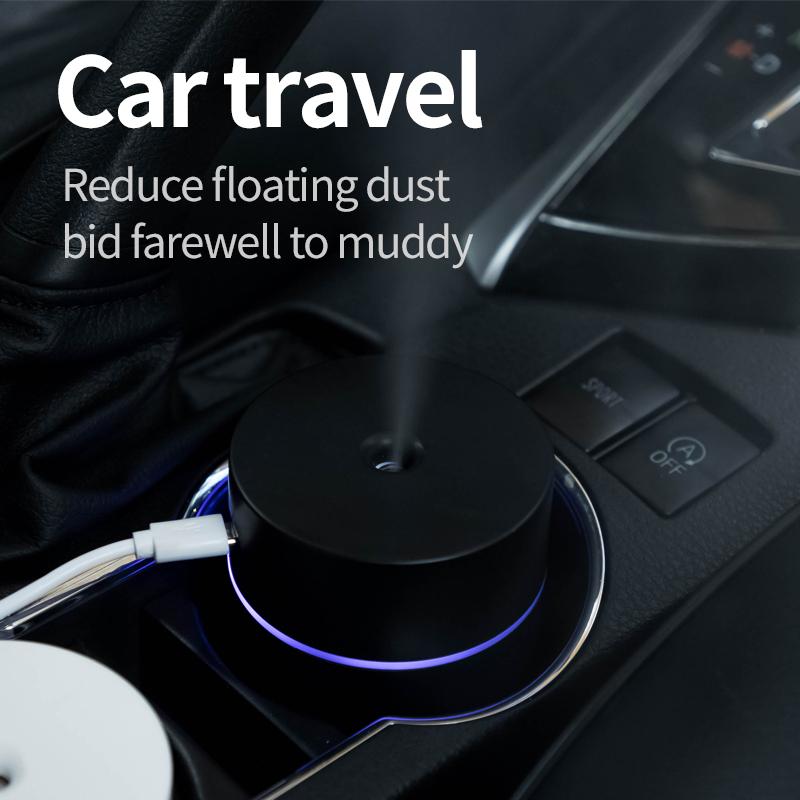 Máy Phun Sương Tạo Độ Ẩm 300Ml USB Máy Phun Sương Tạo Độ Ẩm Mini Máy Tạo Độ Ẩm Phun Sương Dưỡng Ẩm Phun Sương Với Đèn Đêm Đầy Màu Sắc Cho Nhà Xe Ô Tô Văn Phòng