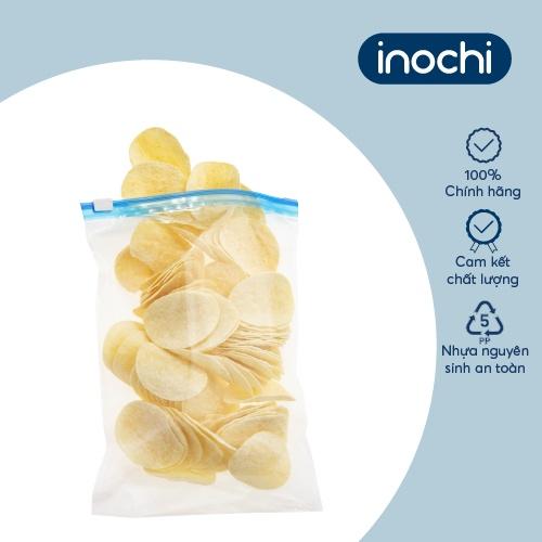 Túi zipper đa năng Shinshen 1L (có khóa kéo loại đỏ - đáy mở rộng) - Hộp 20 túi