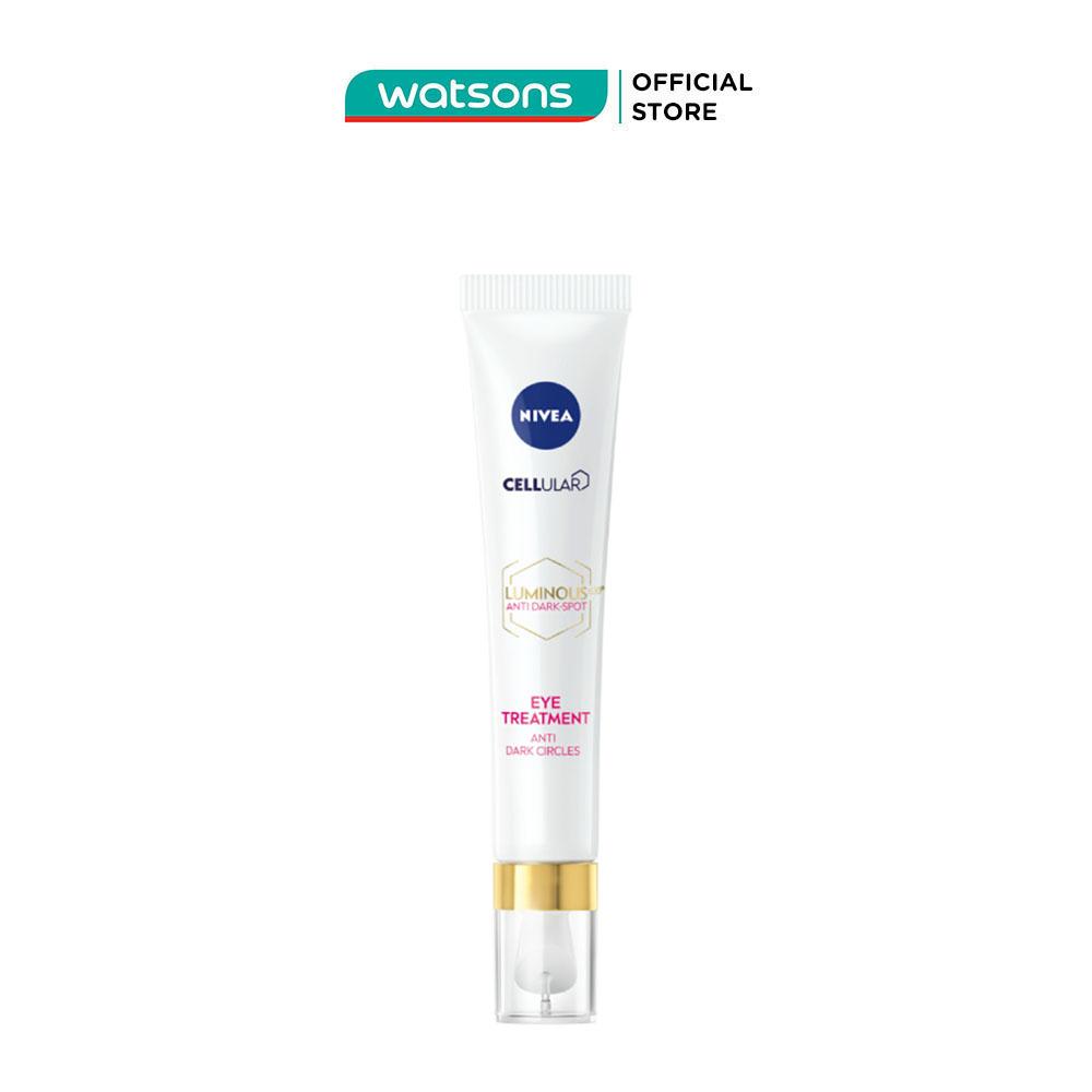 Kem Dưỡng Mắt Chuyên Sâu Nivea Luminous 630 Làm Mờ Quầng Thâm Antidark-Spot Eye Treatment 15ml