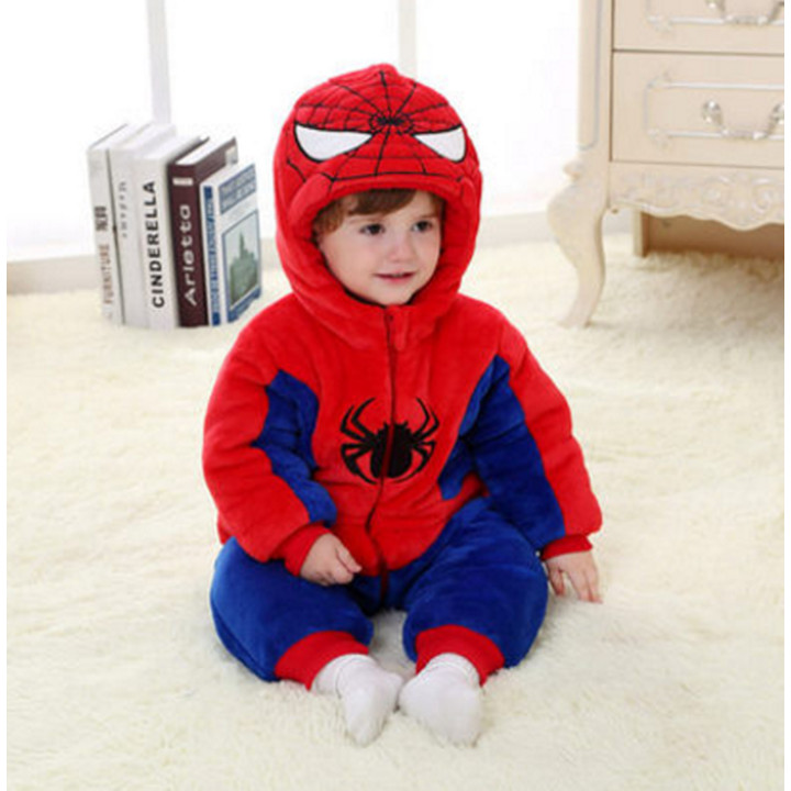 Bộ đồ nỉ hình spider man