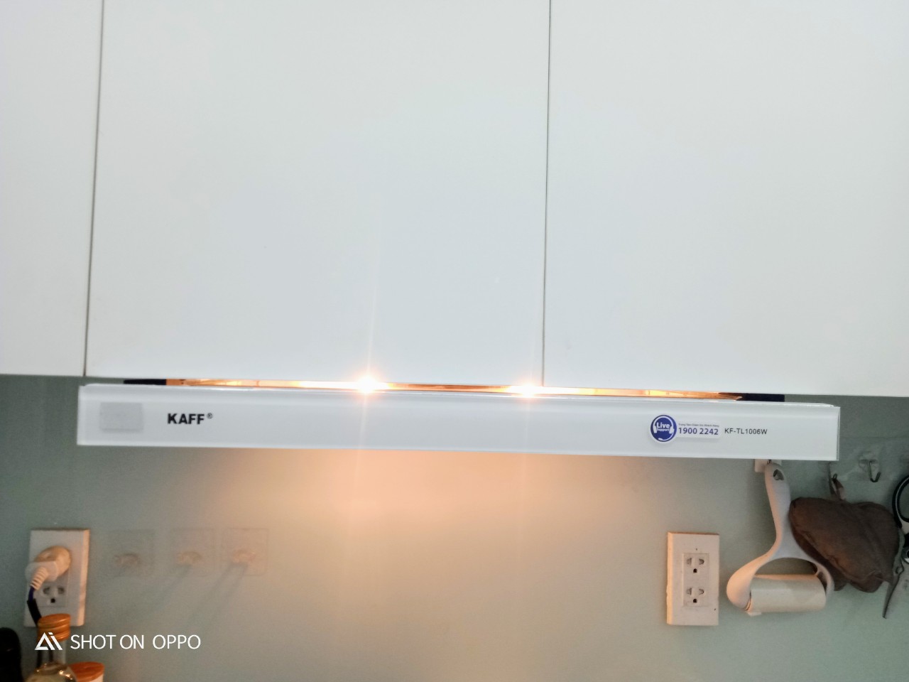 Máy Hút Mùi Kaff KF-TL1006W-Hàng Chính Hãng