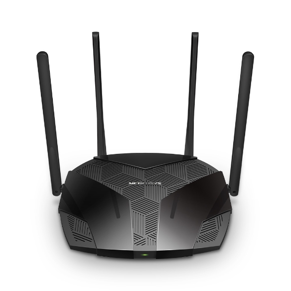 Router WiFi 6 AX3000 Mercusys MR80X – Tốc Độ Siêu Nhanh, Bảo Mật WPA3, Lý Tưởng Cho Gia Đình Nhiều Thiết Bị - Hàng Chính Hãng