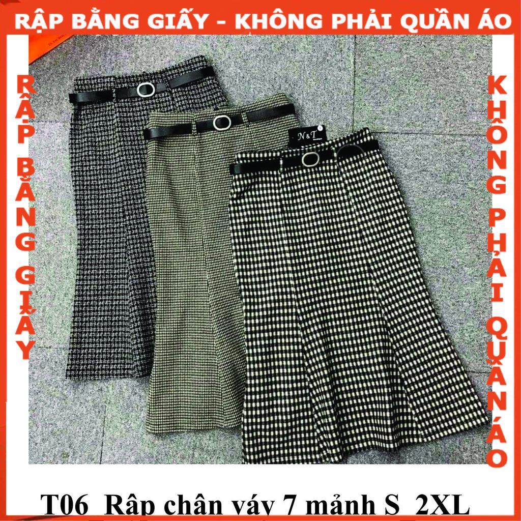 Rập chân váy mã T06
