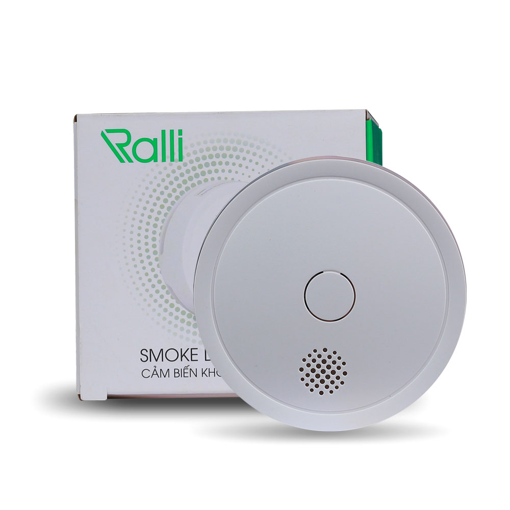 Cảm biến khói báo cháy thông minh Rạng Đông CB11.SM.WF kết nối wifi không dây điều khiển từ xa qua app - Hàng chính hãng