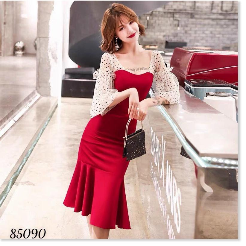 ĐẦM UMI ĐUÔI CÁ CỰC SANG TRỌNG , SIÊU ĐẸP TÔN DÁNG CHO CÁC CHỊ EM KME FASHION