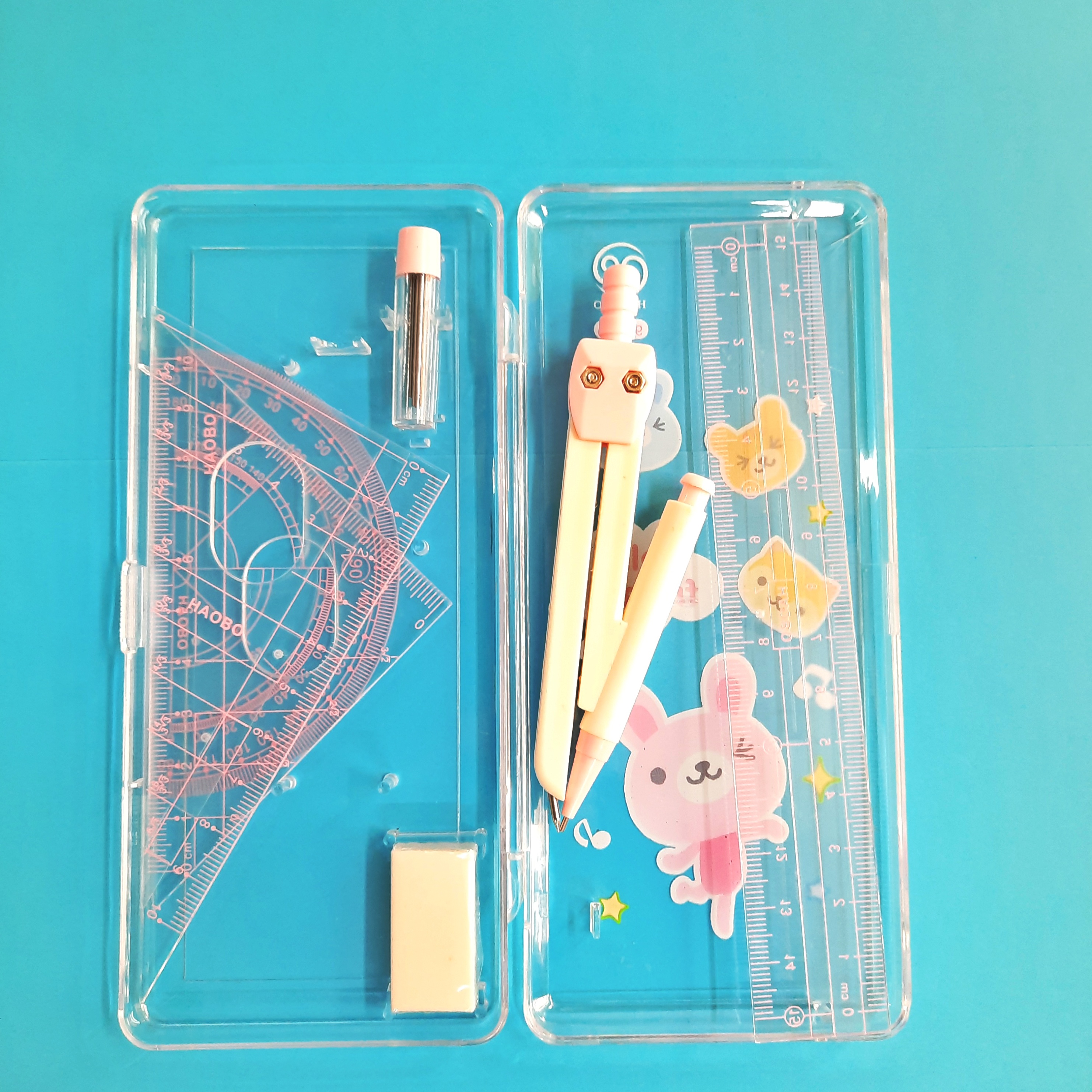 Bộ compa eke,thước kẻ 9016.