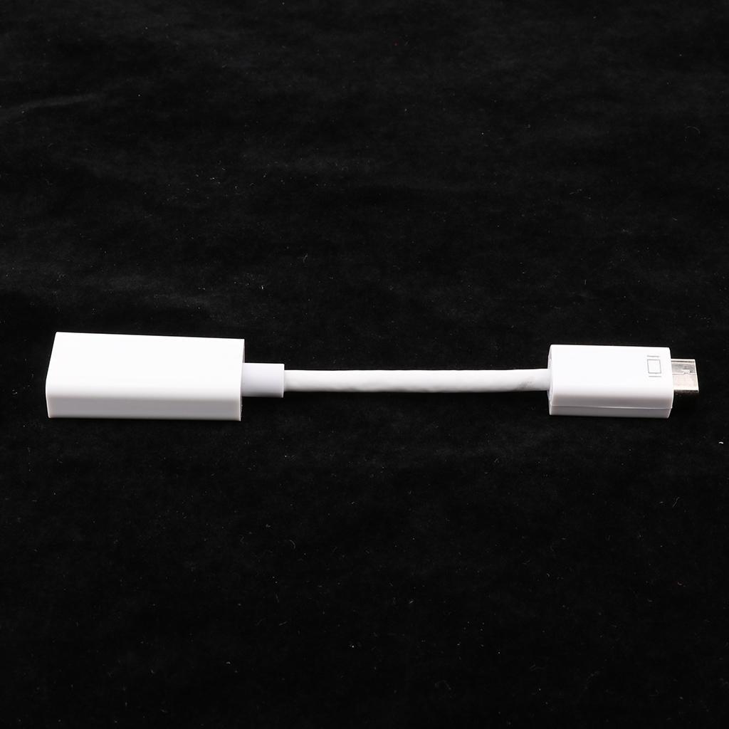 Mini DVI to HDMI Male-Female Converter/Adapter Cable for MacBook White