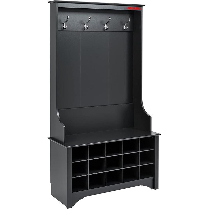 Tủ giày cao cấp nhiều ngăn OHAHA 001 - Black Color