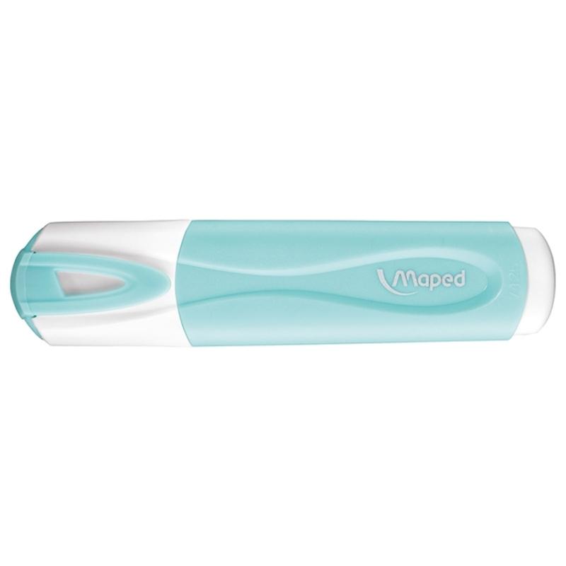 Bộ 2 Bút Dạ Quang Maped Classic Pastel 742599 - Màu Xanh Ngọc