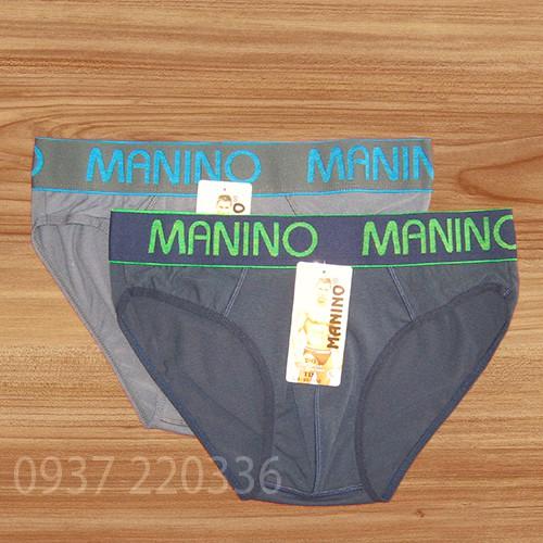 Quần lót nam Cotton 4 chiều cao cấp, lưng chữ BẢNG LỚN - mặc êm và mát - 1xManino203 - M