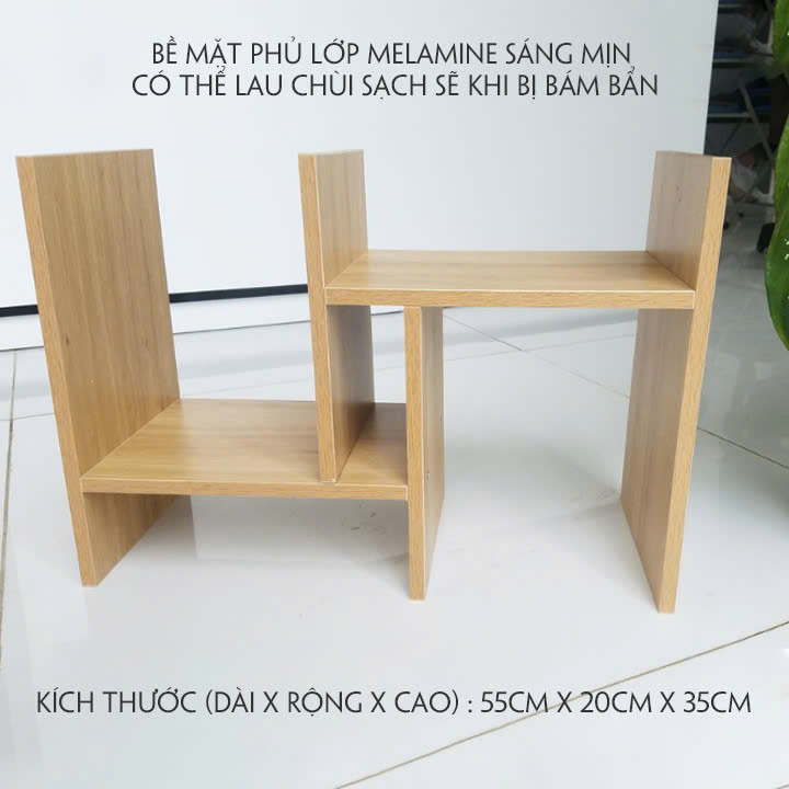 Kệ Sách Để Bàn Làm Việc Lắp Ghép Đa Năng GP62 HUCHU