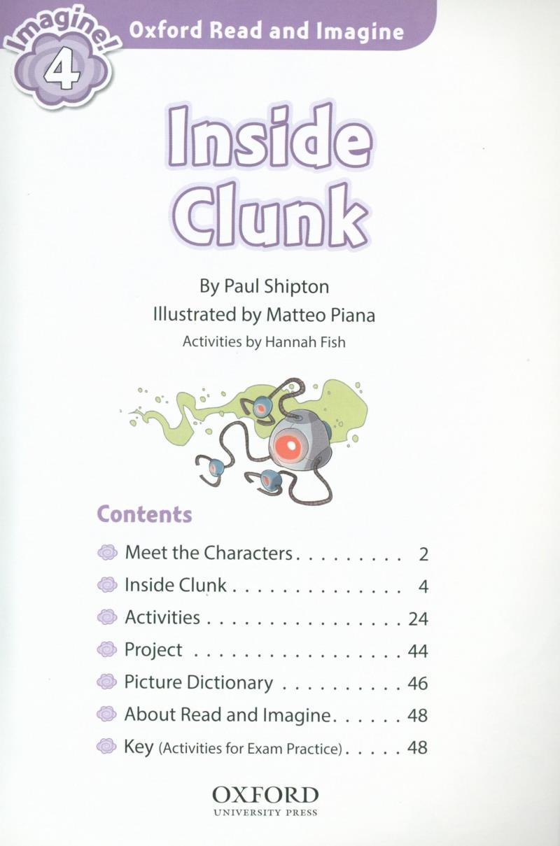 Oxford Read And Imagine: Level 4: Inside Clunk